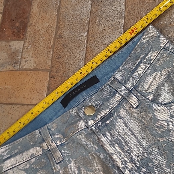 J Brand silver & blue jeans - Picture 9 of 12